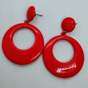 Large Vintage Flamenco Hoop Earrings